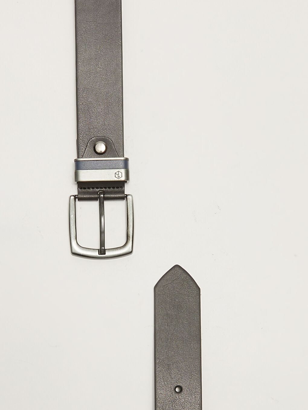 Faux Leather Men's Belt-2