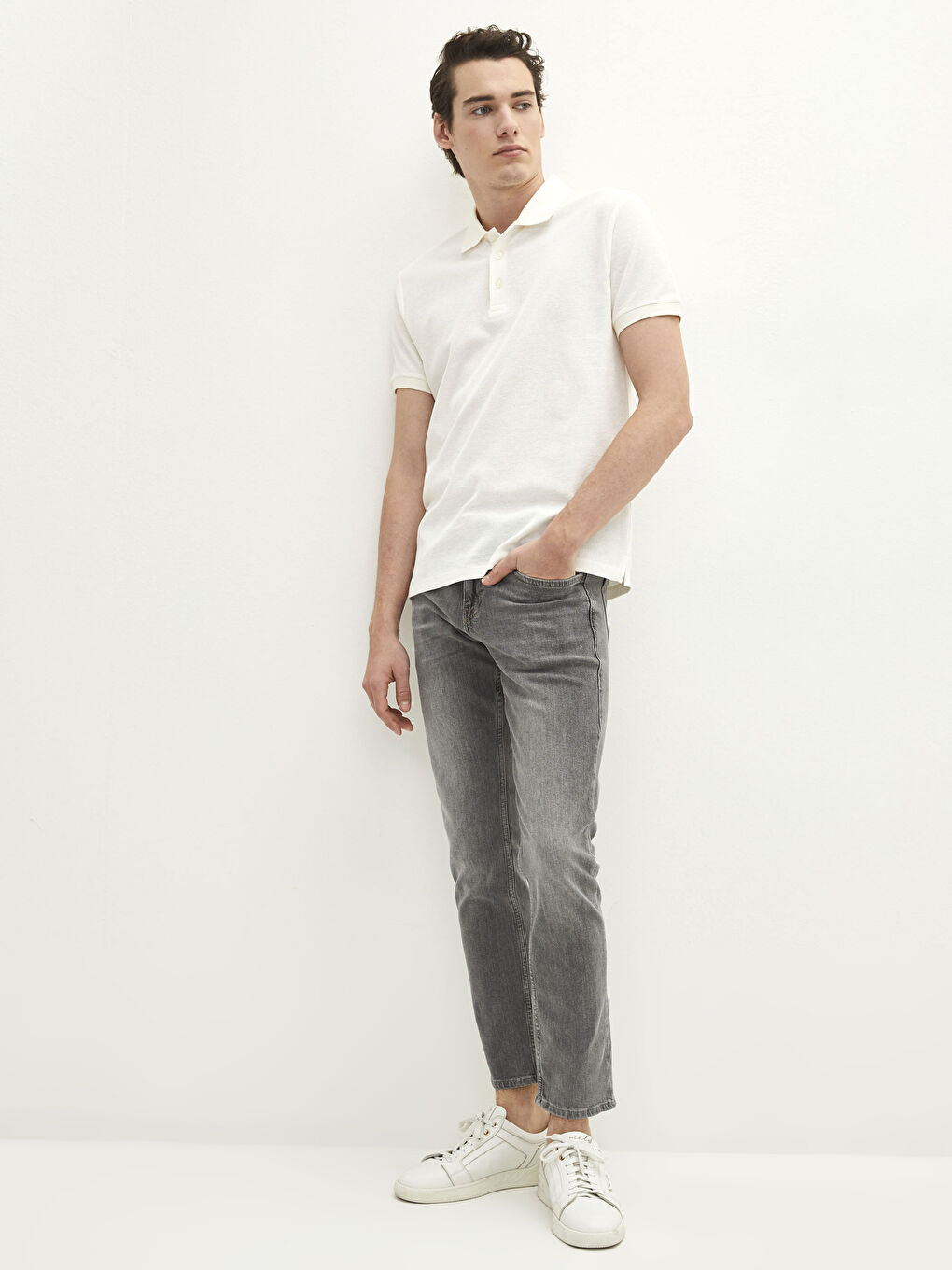 Siyah 750 Slim Fit Erkek Jean Pantolon-4