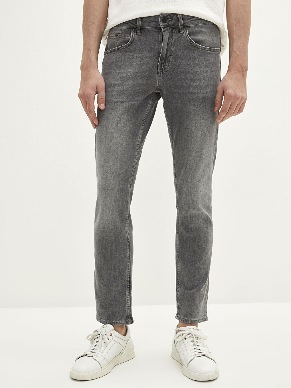 Siyah 750 Slim Fit Erkek Jean Pantolon-5