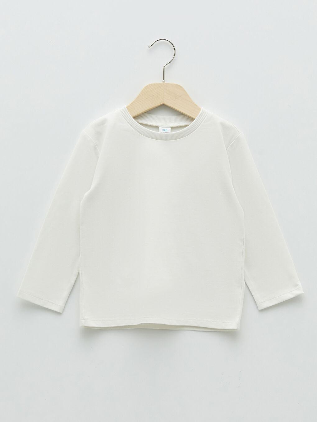 LCW baby Crew Neck Long Sleeve Basic Cotton Baby Boy T-Shirt 2-Pack -S24114Z1-EEW