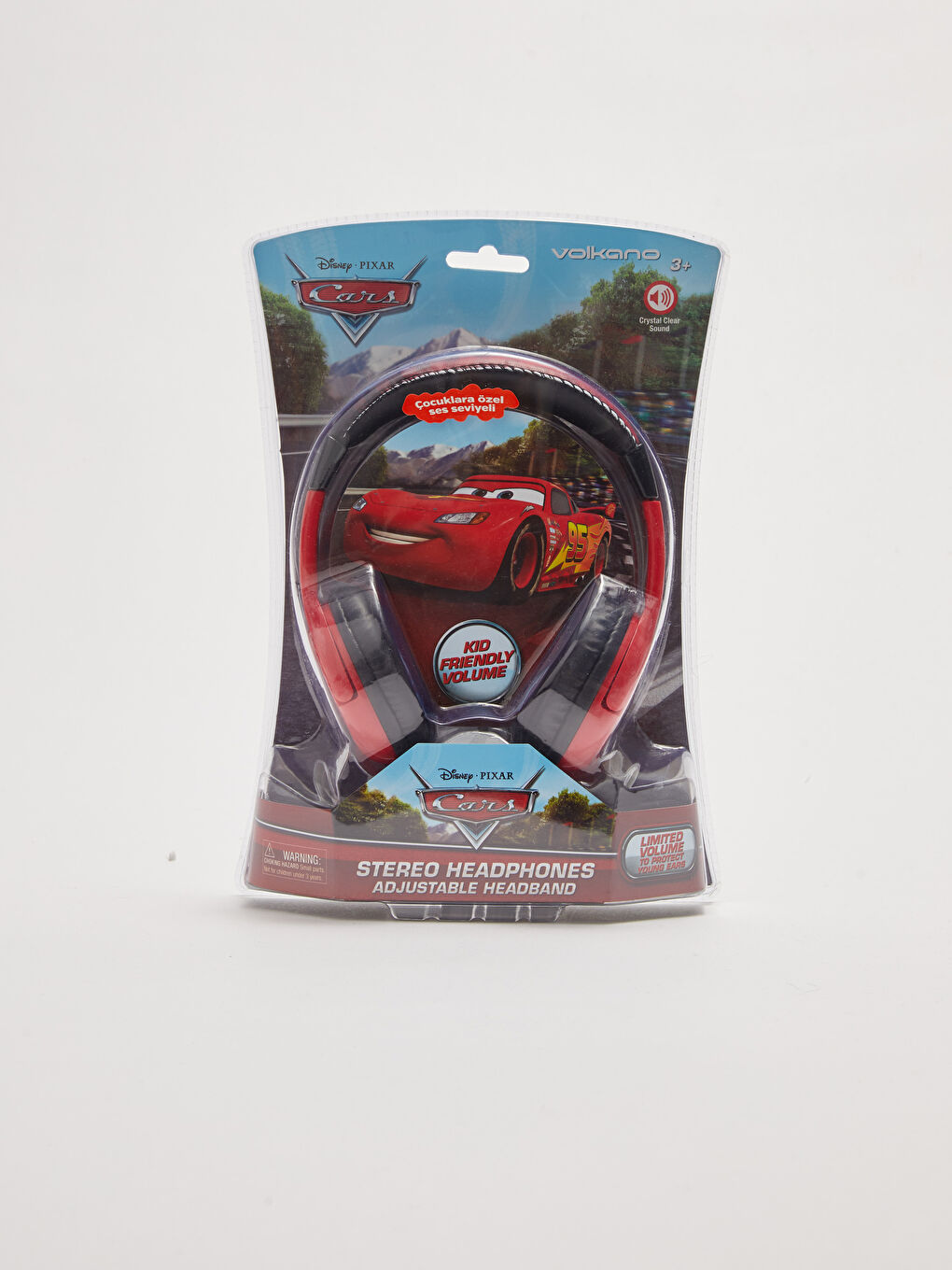Erkek Çocuk Cars Lisanslı Kulak Üstü Kulaklık