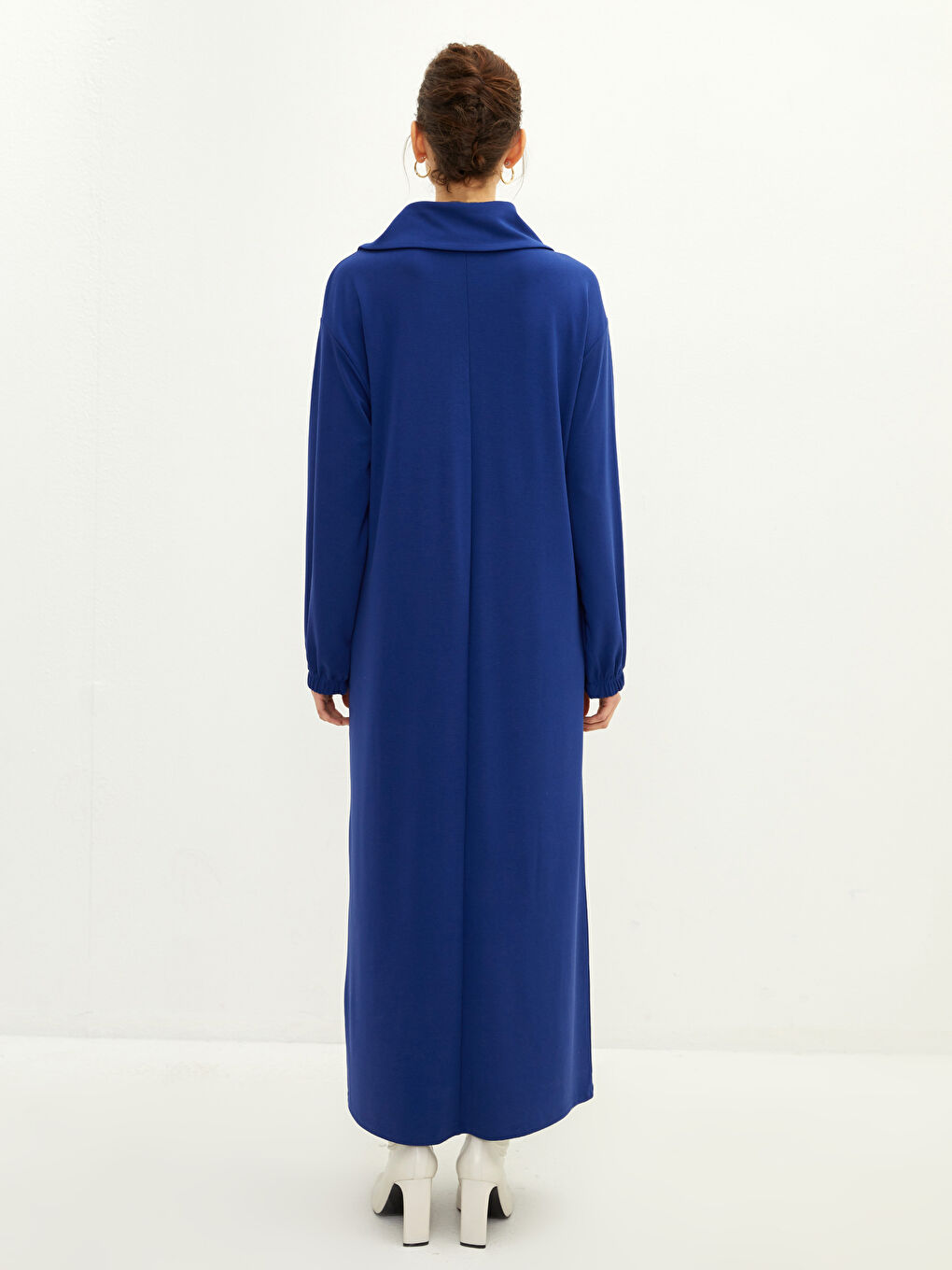 فستان بأكمام طويلة للنساء -S24155Z8-RQK