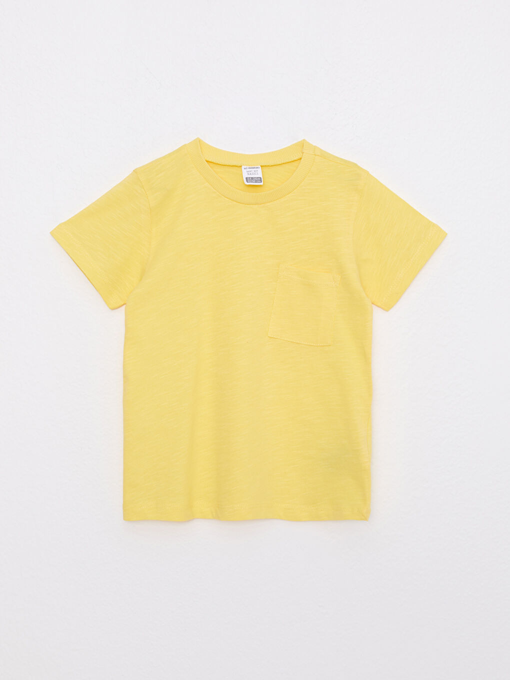 Rundhalsausschnitt Kurzarm Schlichtes Baby Jungen T-Shirt