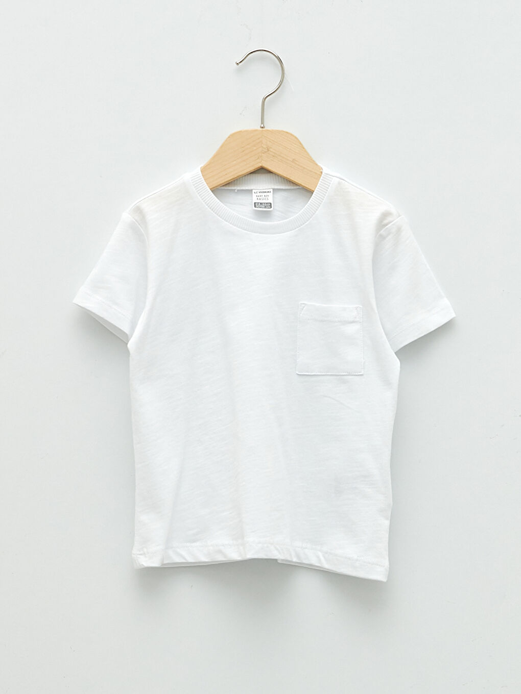 LC Waikiki Crew Neck Short Sleeve Basic Baby Boy T-Shirt -S24158Z1-Q6K