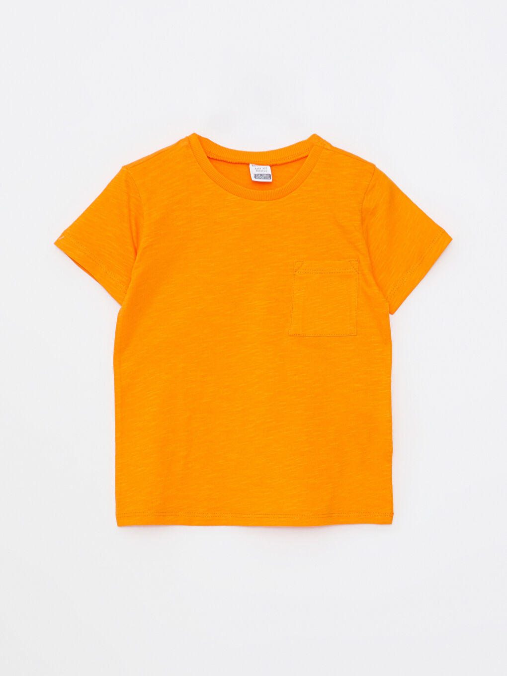 Bisiklet Yaka Kısa Kol Basic Erkek Bebek Tişört