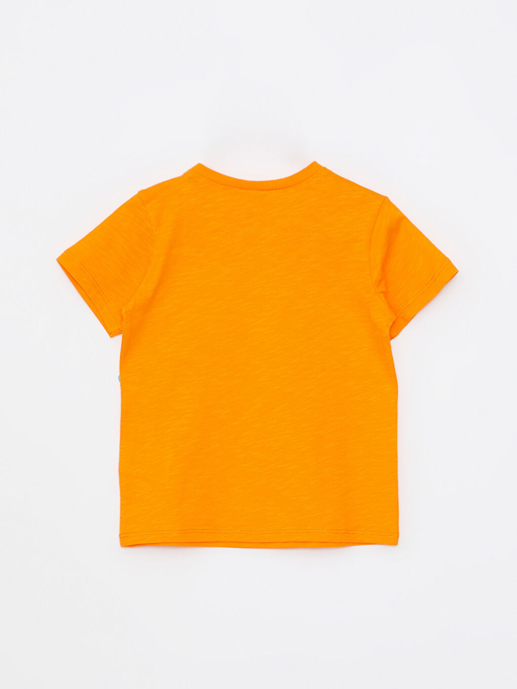 Bisiklet Yaka Kısa Kol Basic Erkek Bebek Tişört-1