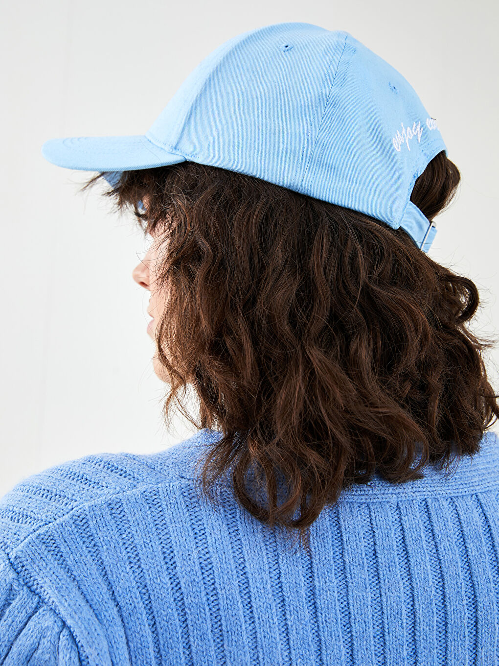 Plain Gabardine Women's Cap Hat-2