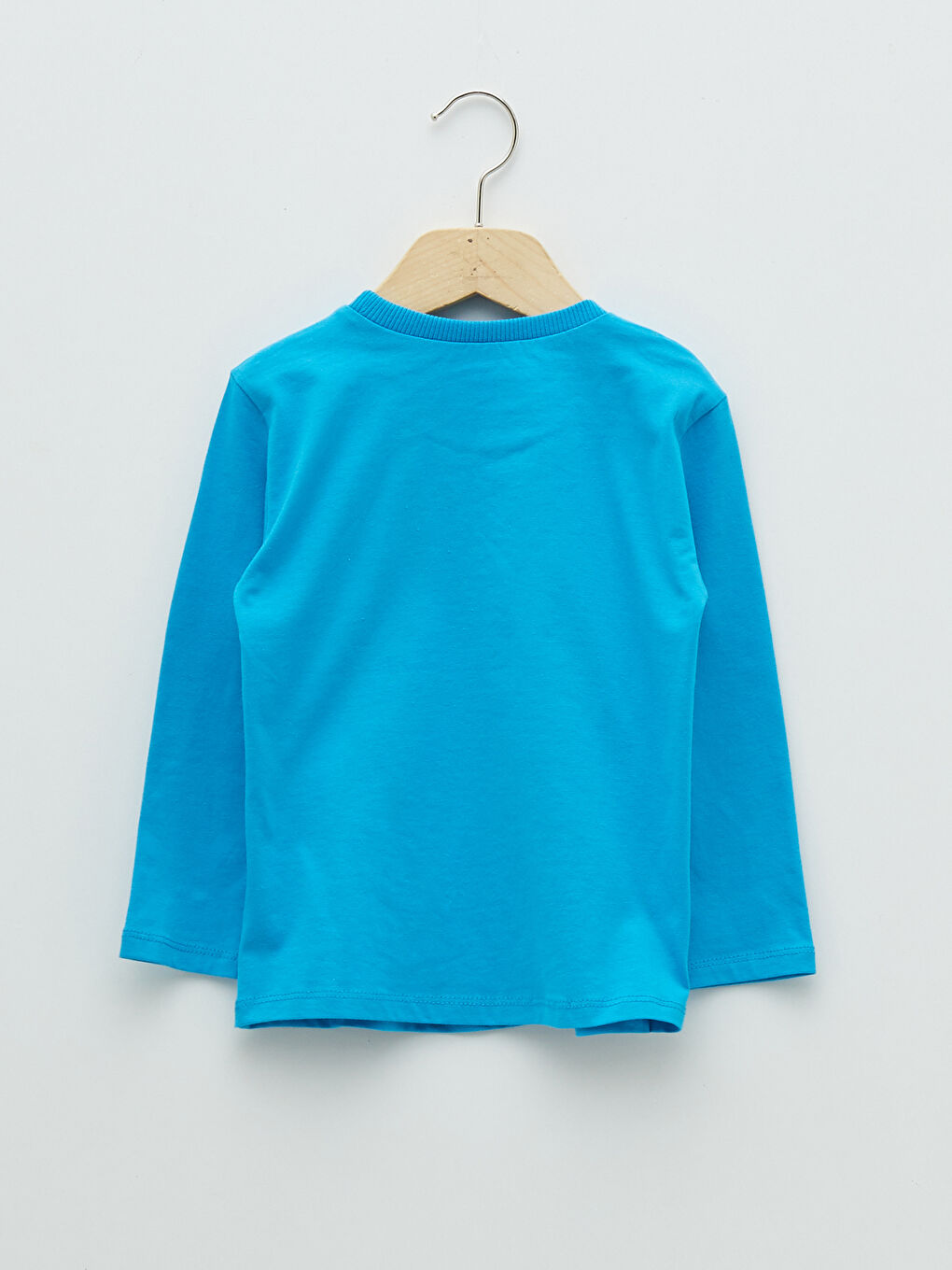 Crew Neck Long Sleeve Printed Cotton Baby Boy T-Shirt 2 Pieces-3