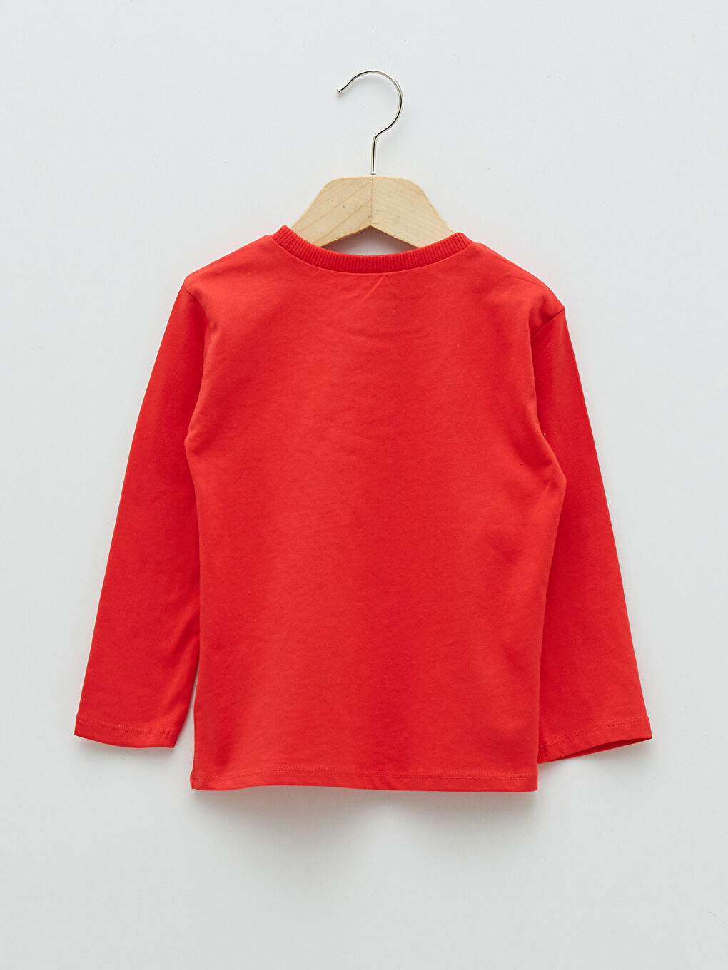 Crew Neck Long Sleeve Printed Cotton Baby Boy T-Shirt 2 Pieces-4