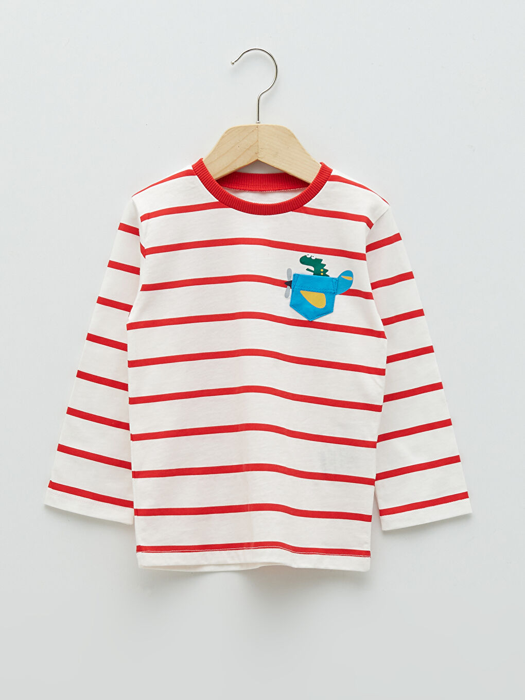 Gri Uzun Kollu Erkek Bebek Fermuarlı Sweatshirt ve Tişört 2'li Takım-3