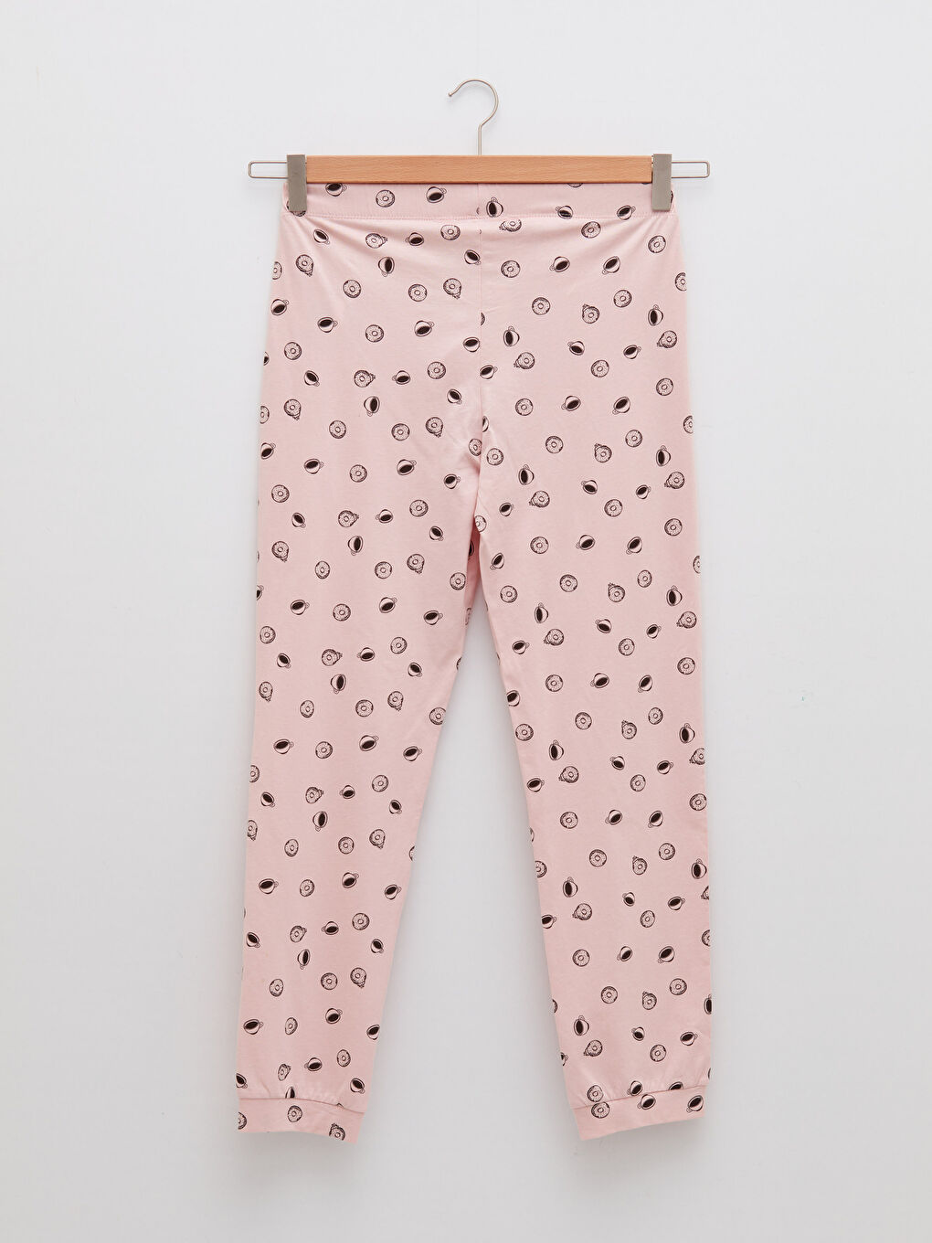 Women's Elastic Waist Printed Cotton Pajamas Bottom -S24181Z8-LSZ