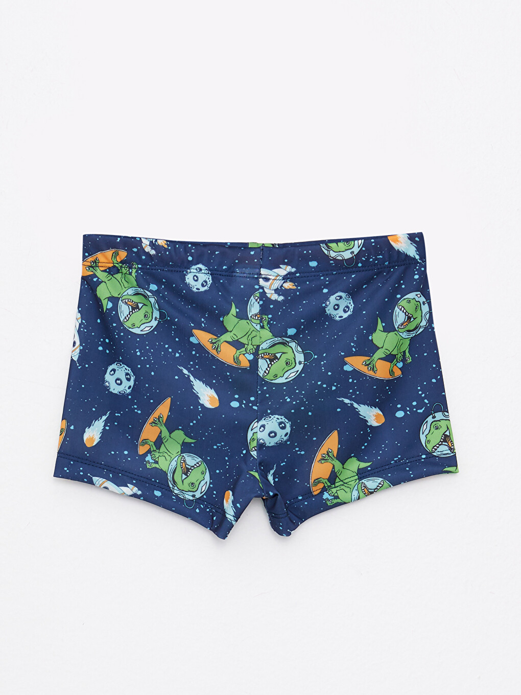 Printed Quick Drying Boy's Boxer Swimwear-1