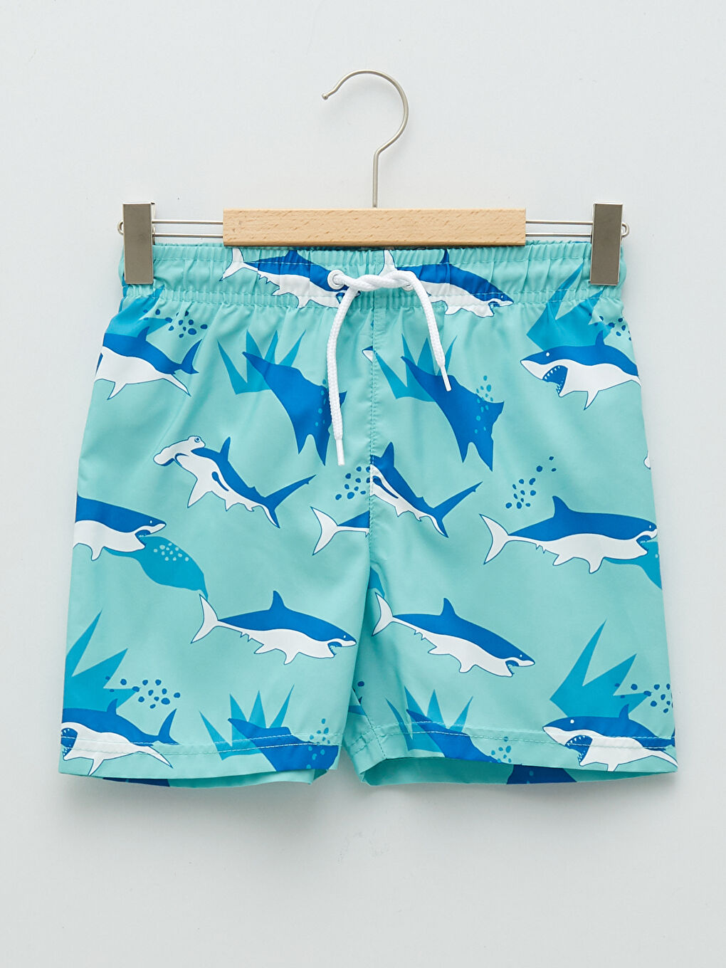 Printed Quick-Drying Boys' Swim Shorts