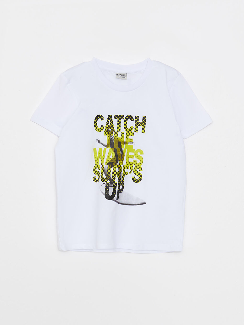 Yeşil Erkek Çocuk Tişört ve Deniz Şortu-1