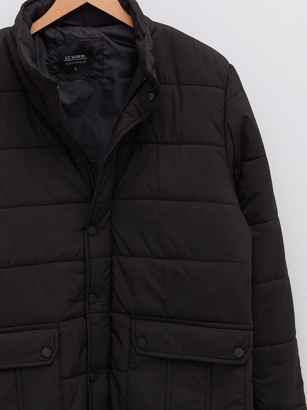 LCWAIKIKI Classic Standard Fit Funnel Neck Men's Puffer Coat -S24204Z8-CVL