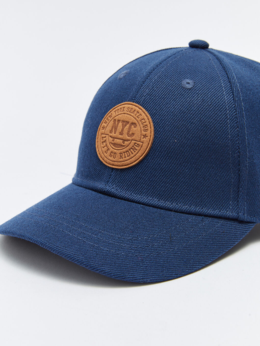 Etiket Nakışlı Erkek Çocuk Kep Şapka-1