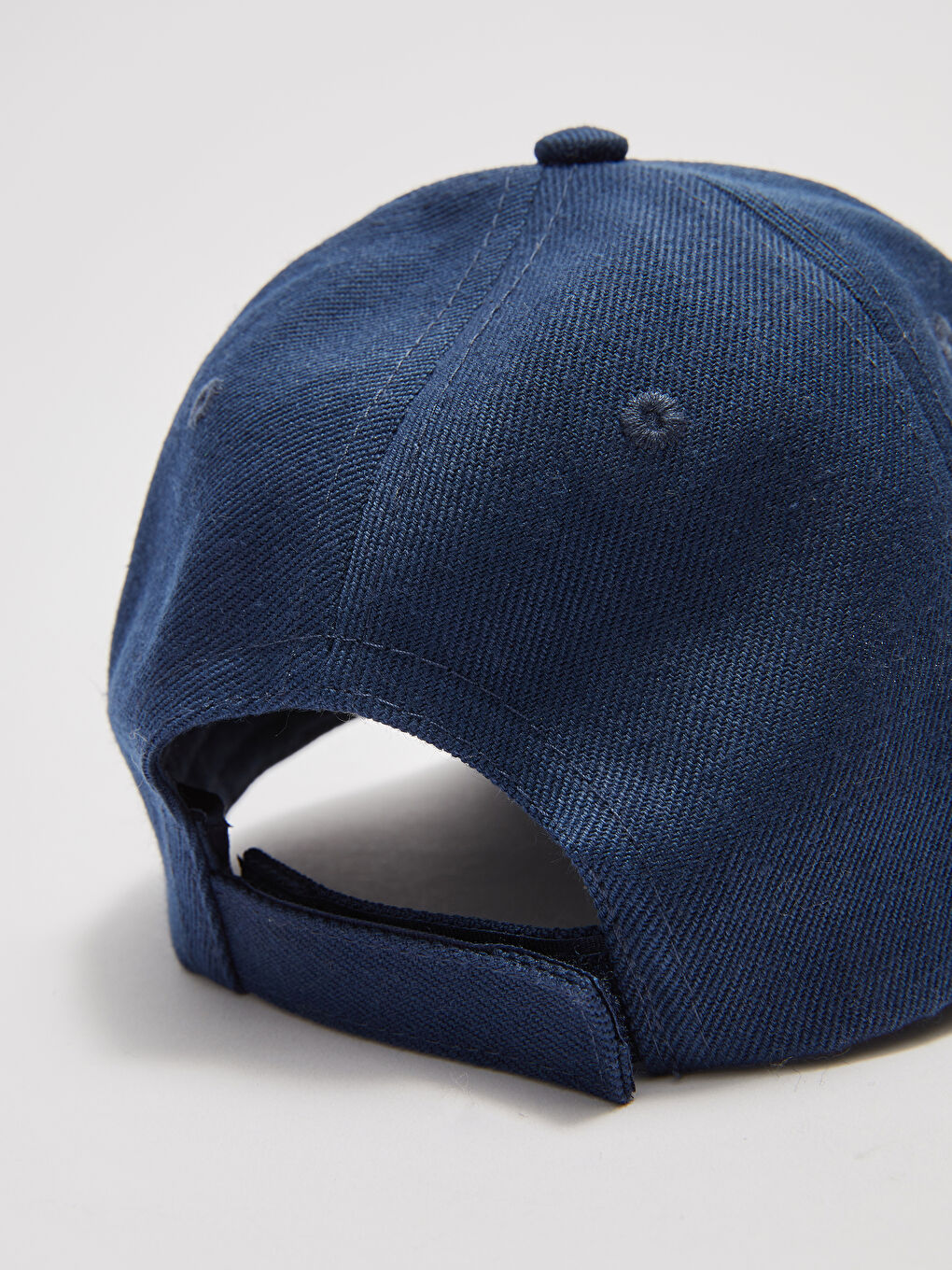Lacivert Etiket Nakışlı Erkek Çocuk Kep Şapka-2