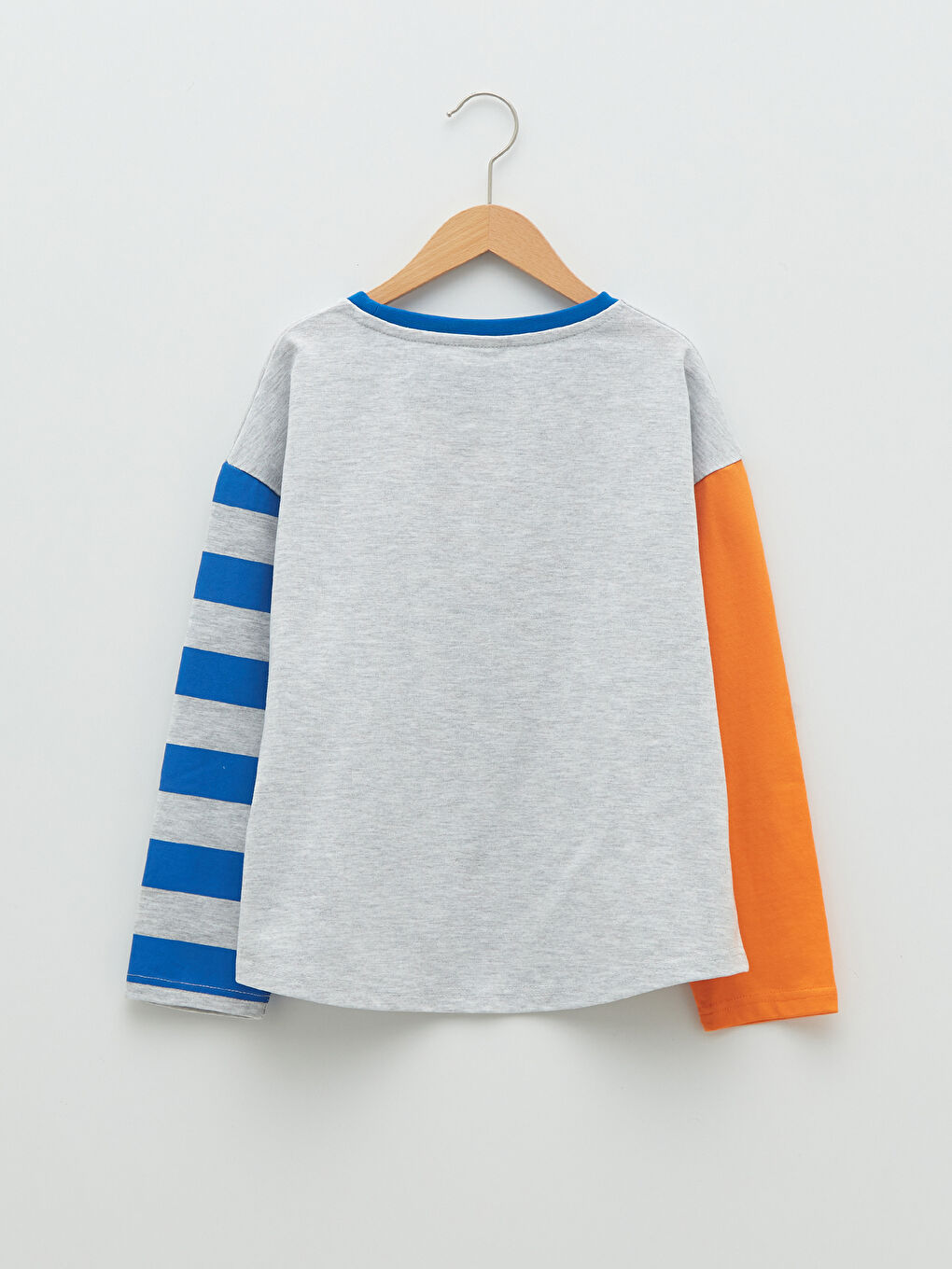 LCW Kids Свободна кройка кръгло деколте отпечатана тениска за момчета -S24231Z4-LAK