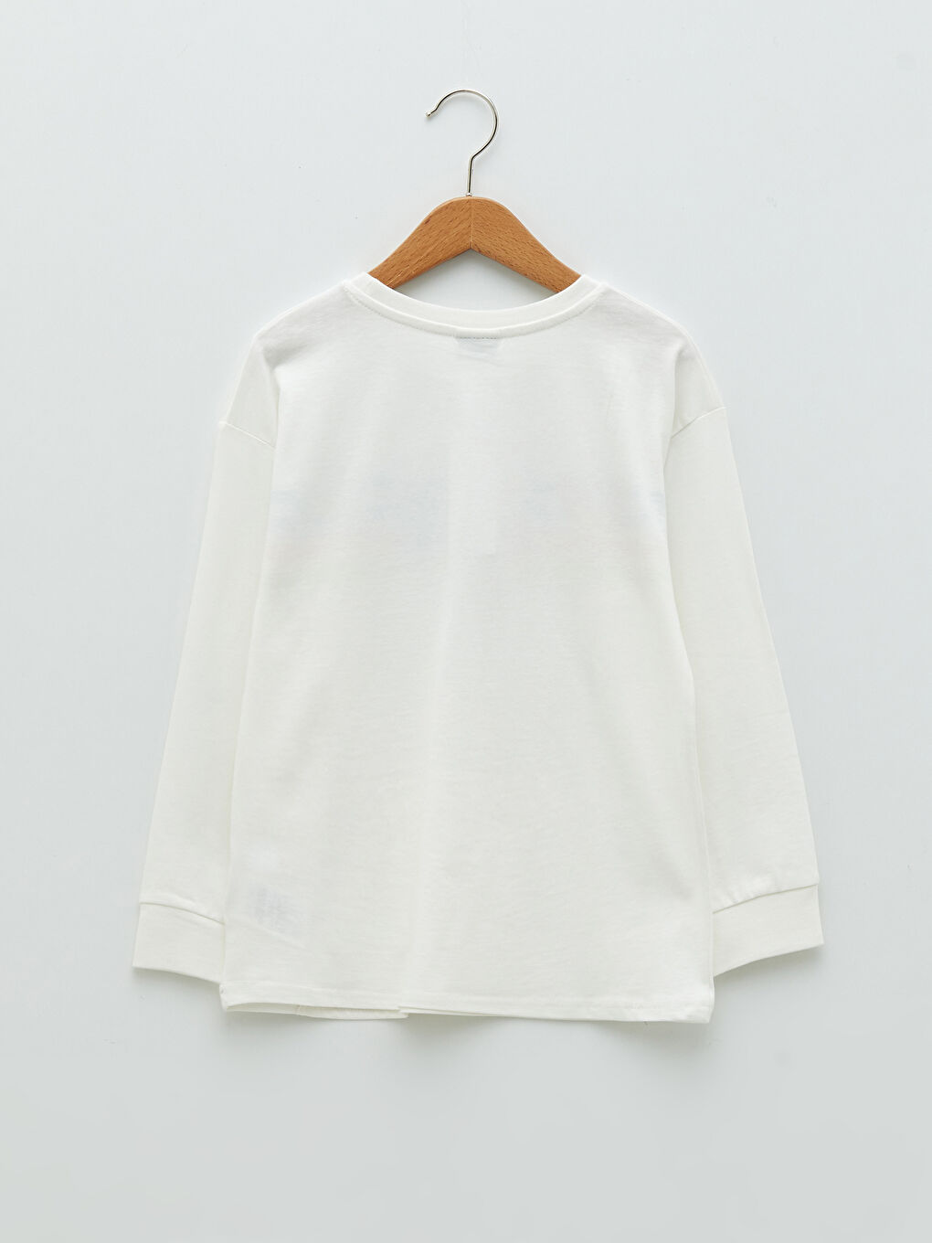 Crew Neck Printed Long Sleeve Boys' Sweatshirt-1