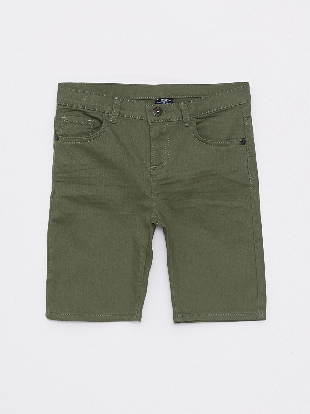 Базовые шорты из габардина для мальчиков