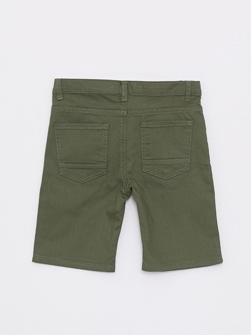 Базовые шорты из габардина для мальчиков-1