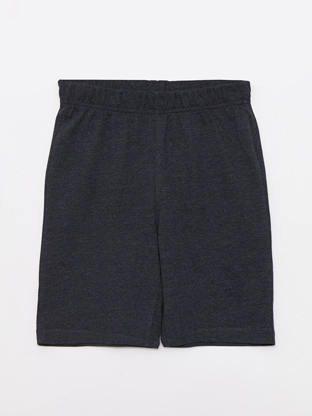 Mavi Beli Lastikli Basic Erkek Çocuk Şort 2'li-2