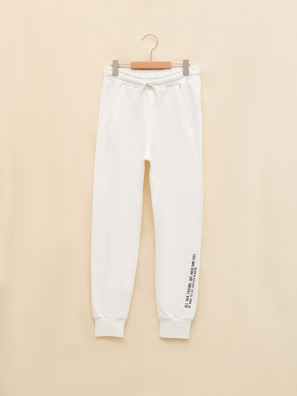 Elastic Waist Printed Boys' Jogger Sweatpants