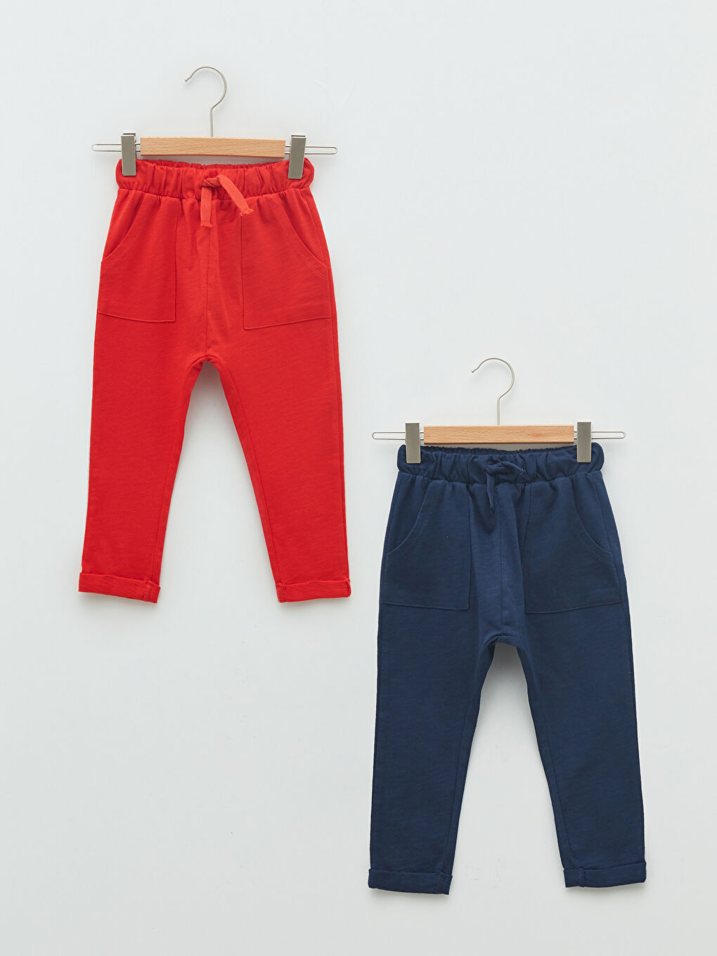 Elastic Waist Baby Boy Sweatpants 2-Pack