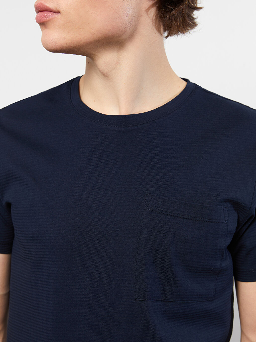 Crew Neck Jersey Men's T-Shirt-3