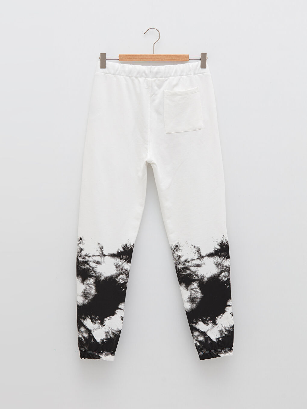 Ekru Beli Lastikli Batik Desenli Erkek Çocuk Jogger Eşofman Altı-1