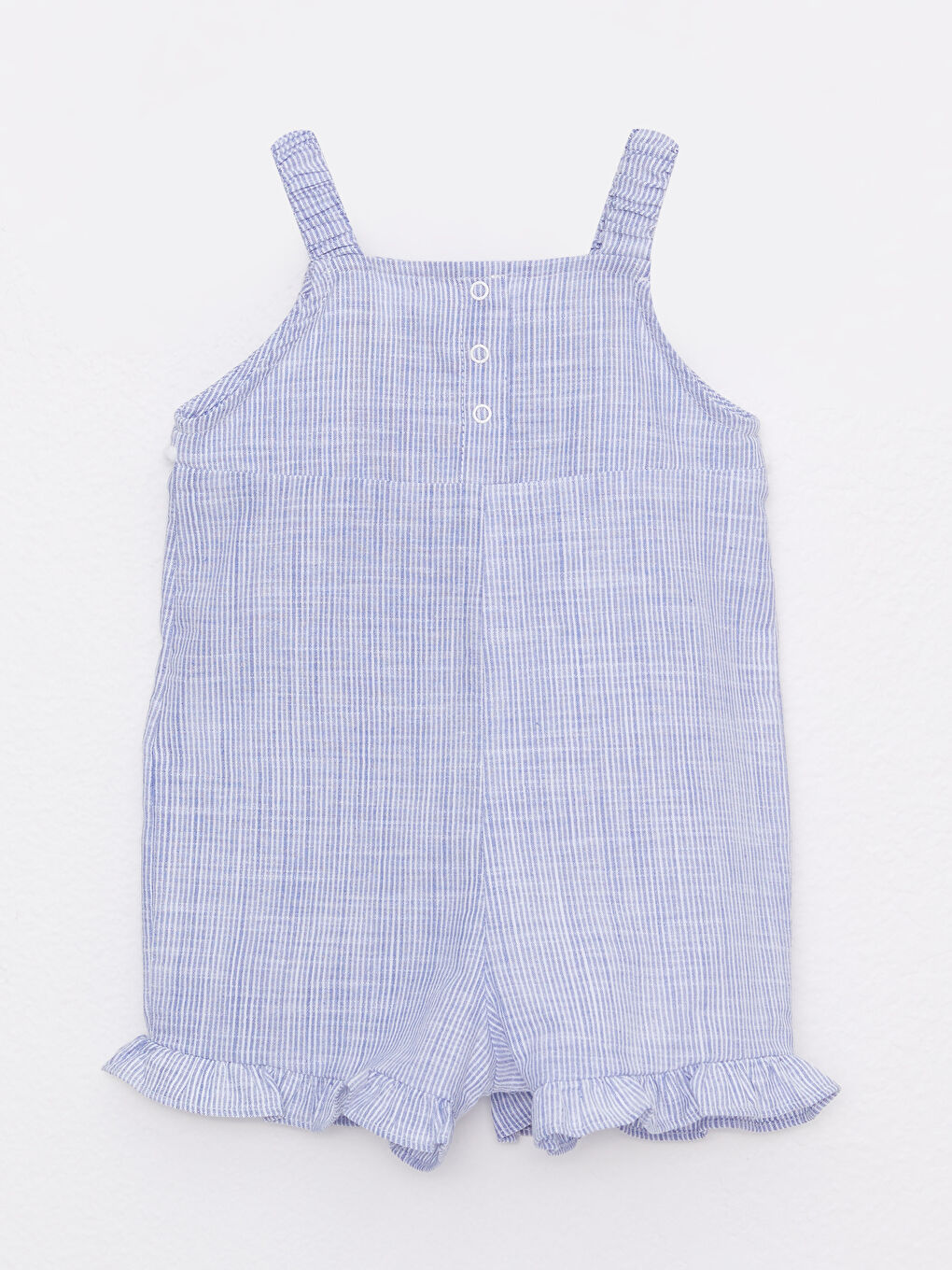 LCW baby Combinaisons Bébé Fille En Coton À Bretelles Et Col Carré -S24404Z1-LEN