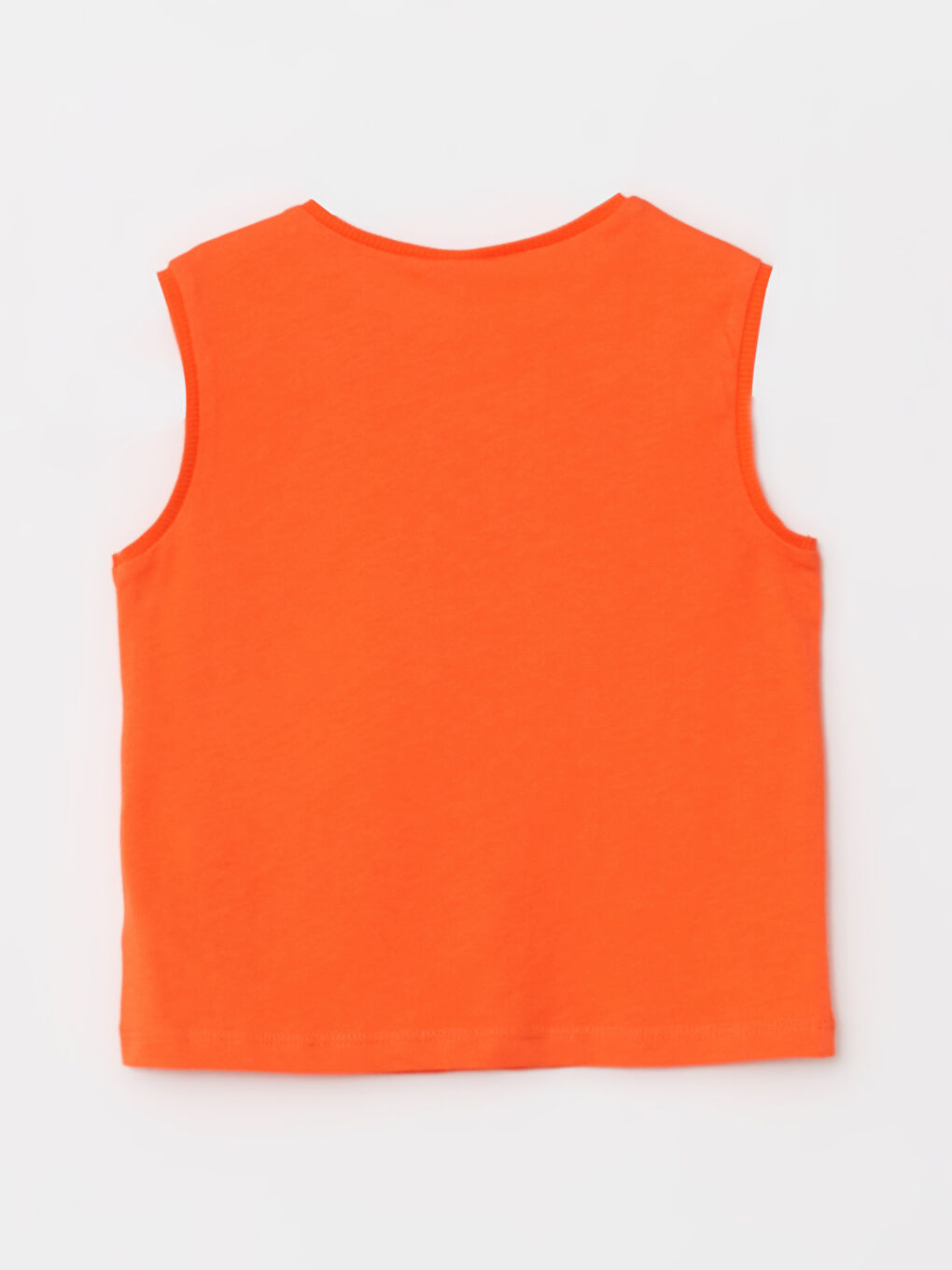 Crew Neck Basic Cotton Baby Boy Singlet-1