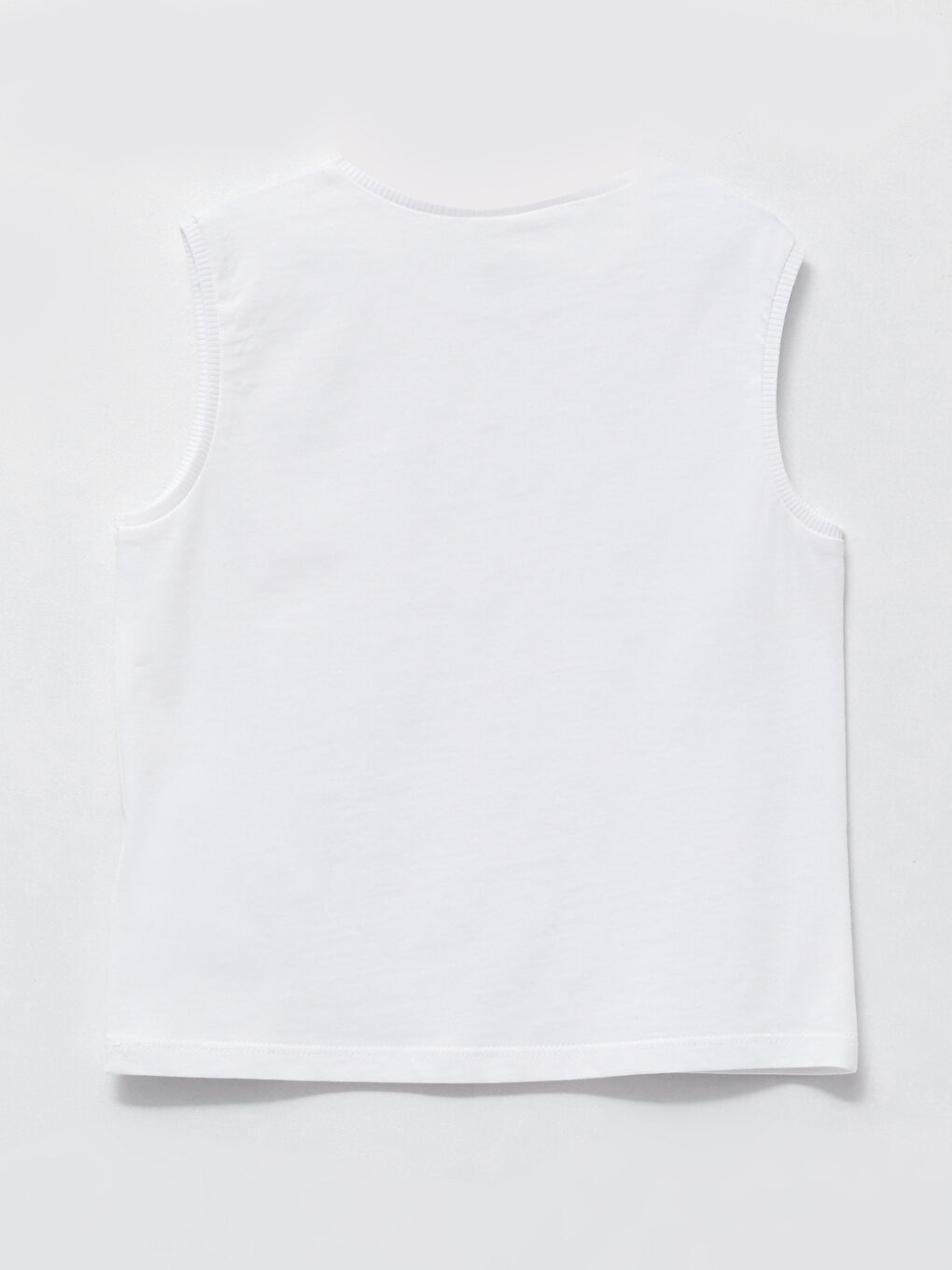 Crew Neck Basic Cotton Baby Boy Singlet-1