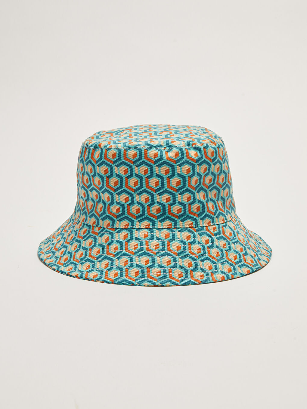 Patterned Women's Bucket Hat-2