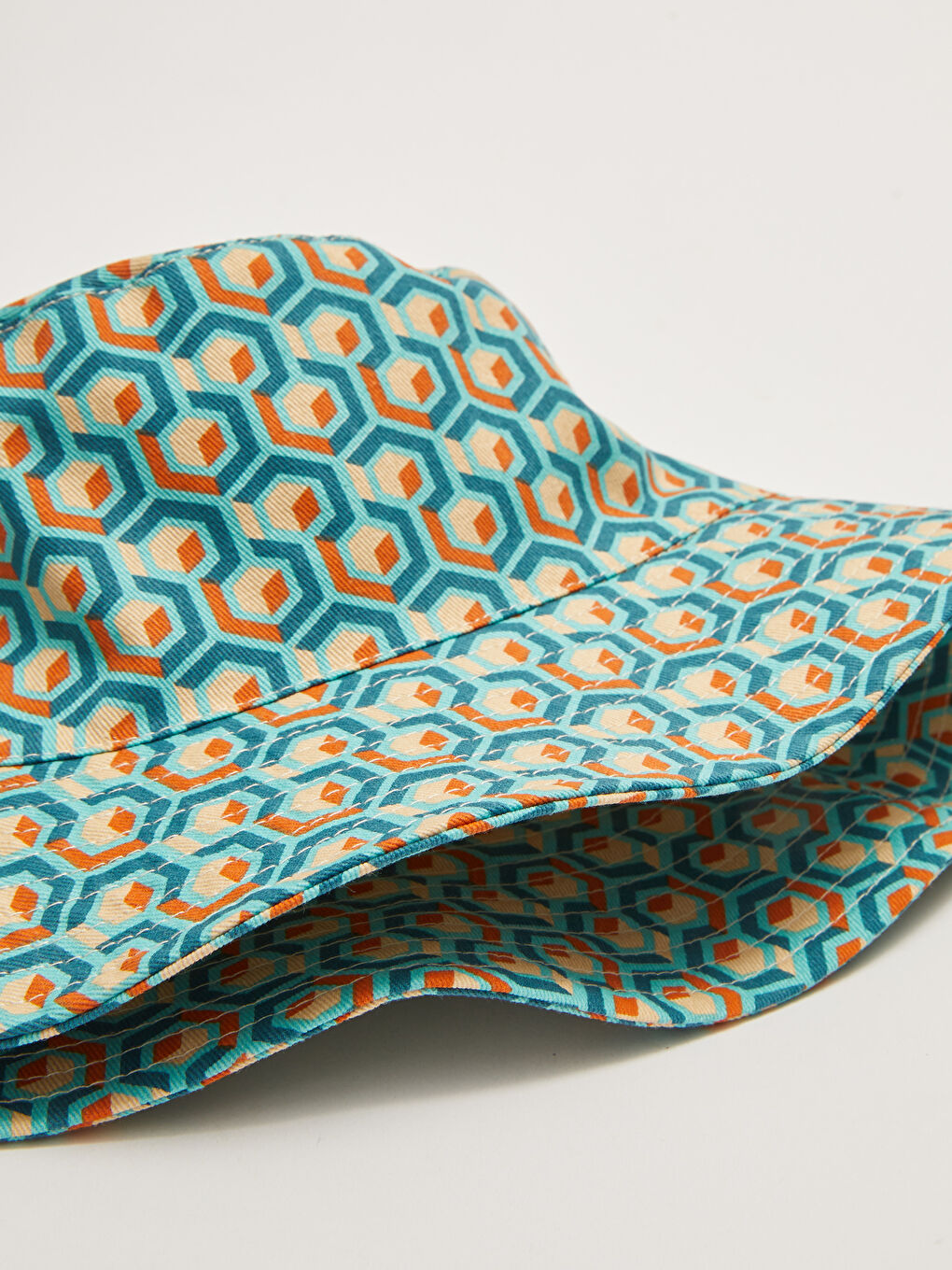 Patterned Women's Bucket Hat-3