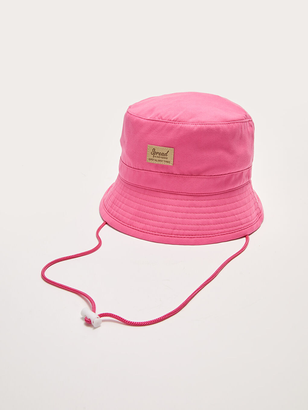 LCW ACCESSORIES Bucket-Hut für Damen mit Labeldruck und Schnürdetails -S24451Z8-GUR