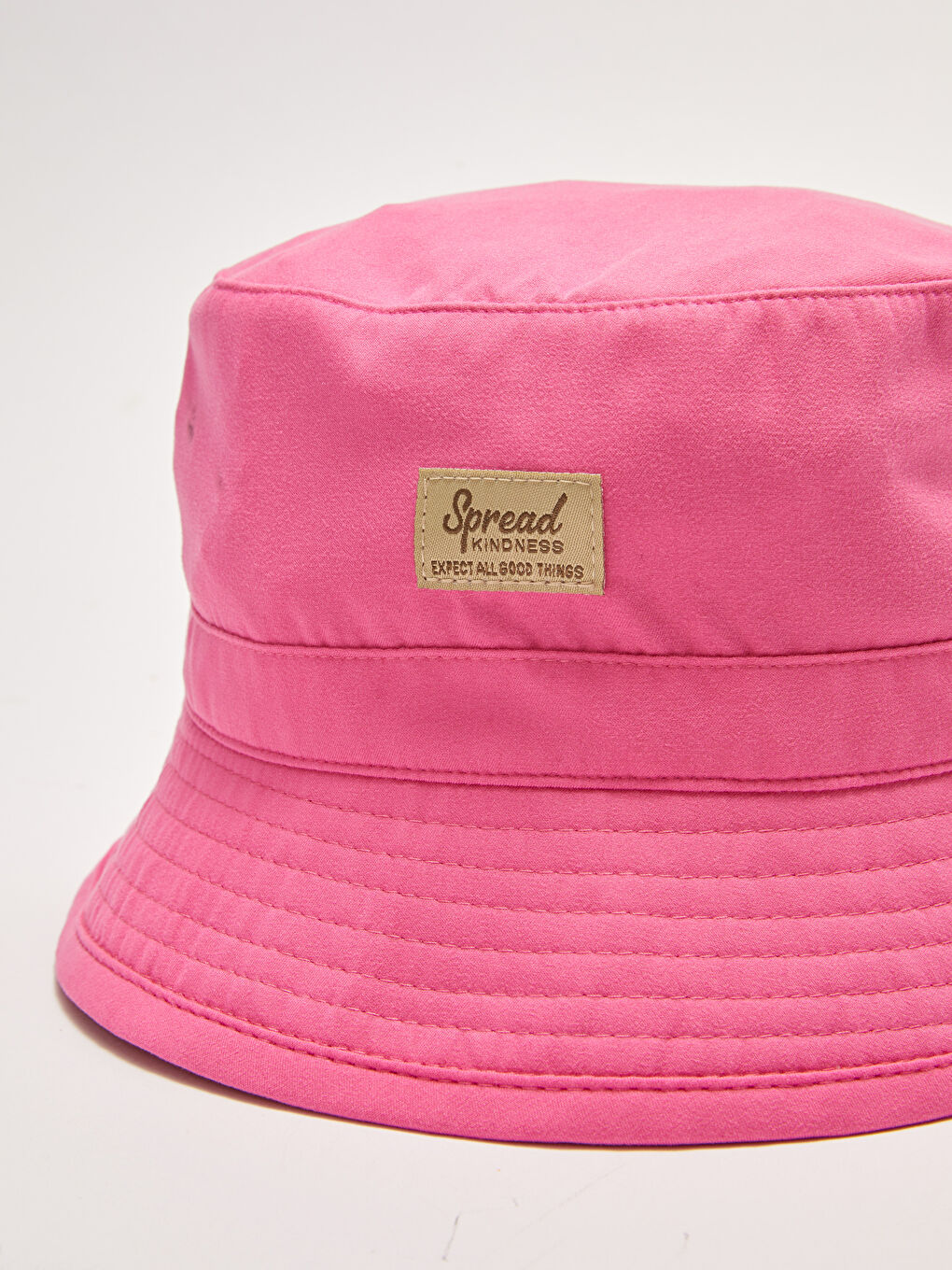LCW ACCESSORIES Bucket-Hut für Damen mit Labeldruck und Schnürdetails -S24451Z8-GUR