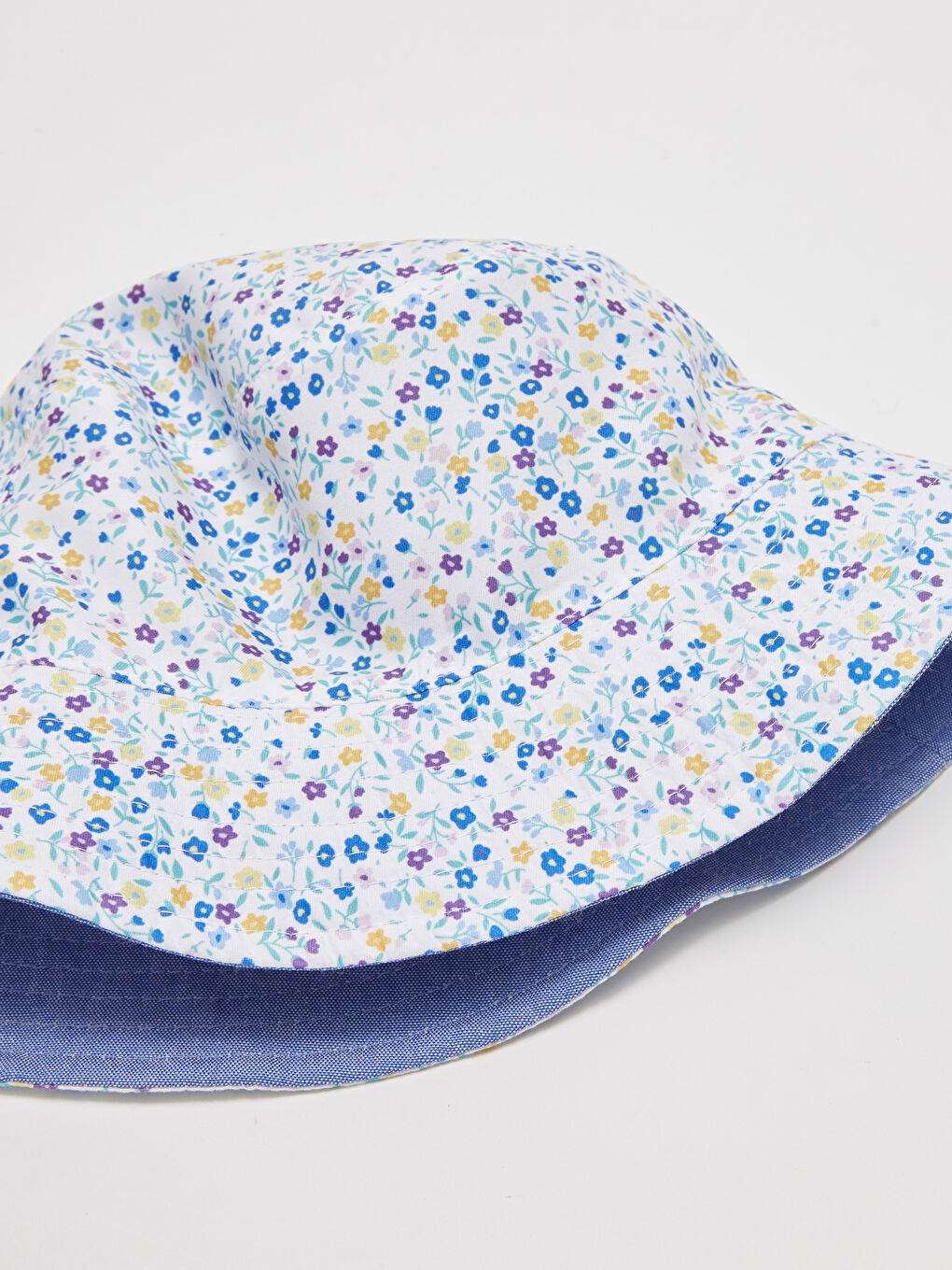 Floral Printed Double Sided Women's Bucket Hat-6