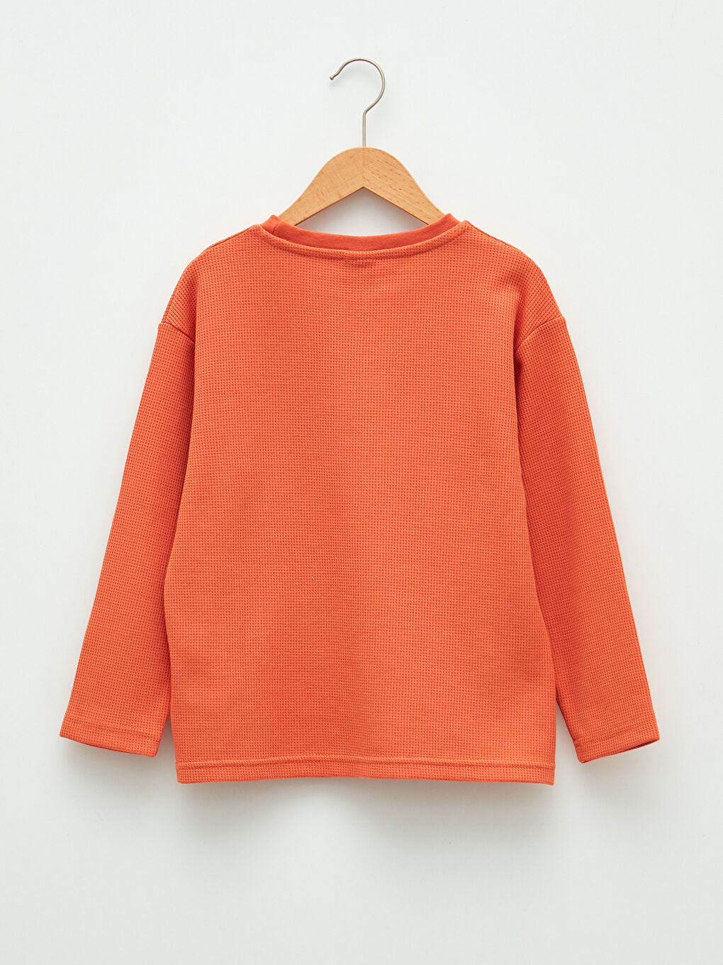 LCW Kids Crew Neck Basic Long Sleeve Boys' T-Shirt -S24477Z4-GE0