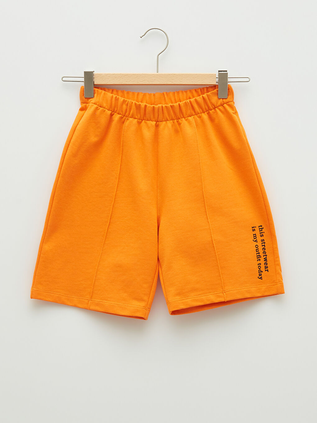 Crew Neck Printed Short Sleeve Boy Sweatshirt & Bermuda-3