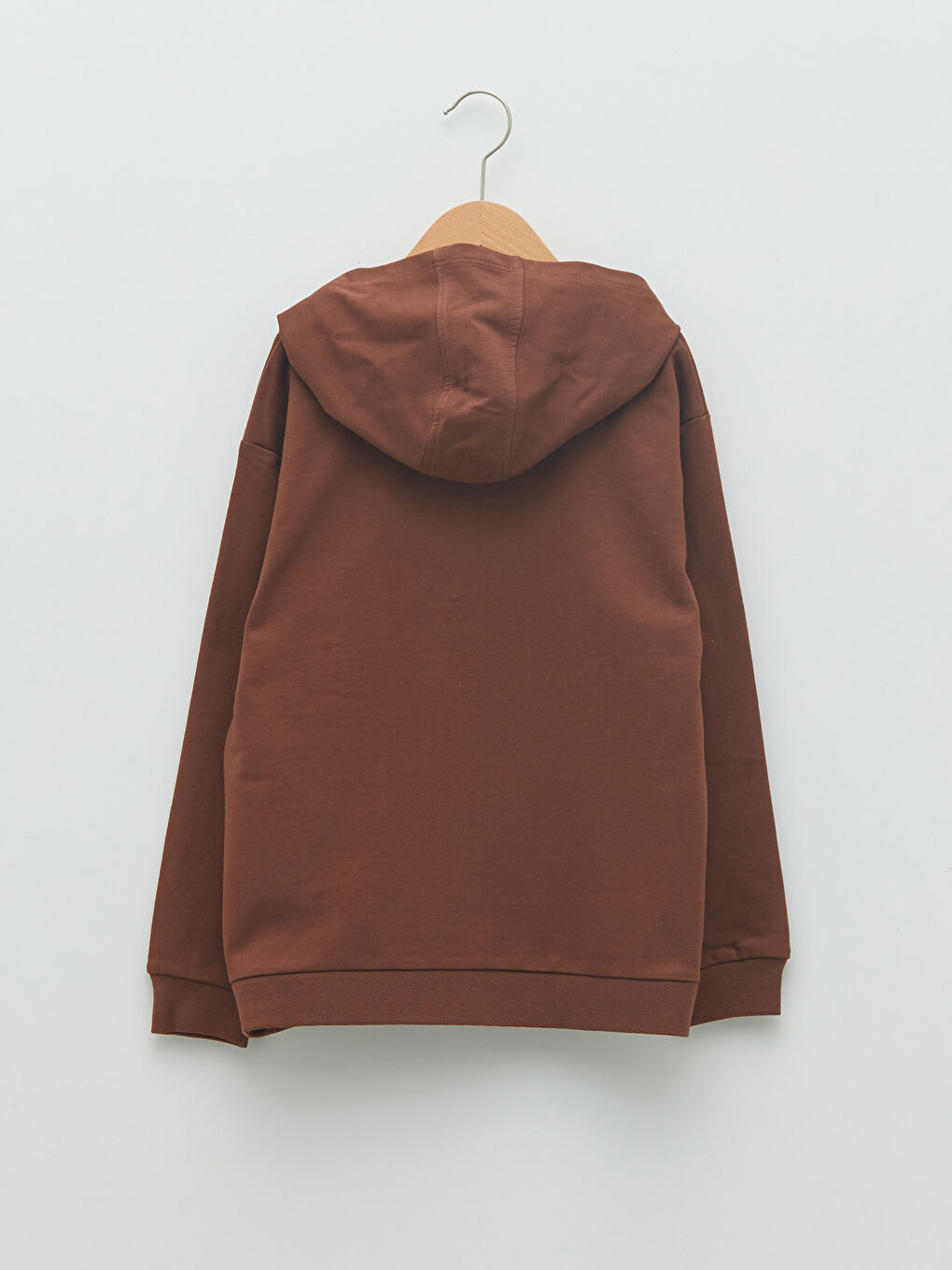 LCW Kids Hooded Embroidery Detailed Long Sleeve Boy Sweatshirt -S24563Z4-L0E