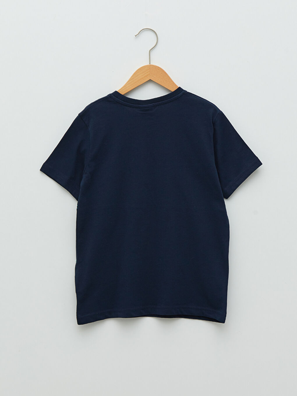 Crew Neck Printed Short Sleeve Boys' T-Shirt-1