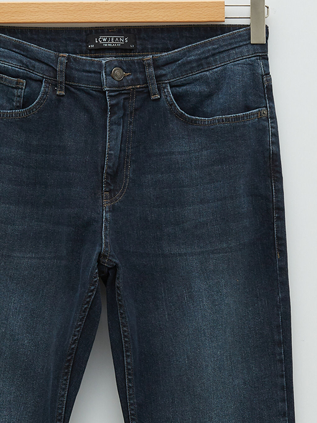 İndigo 790 Rahat Kalıp Erkek Jean Pantolon-7