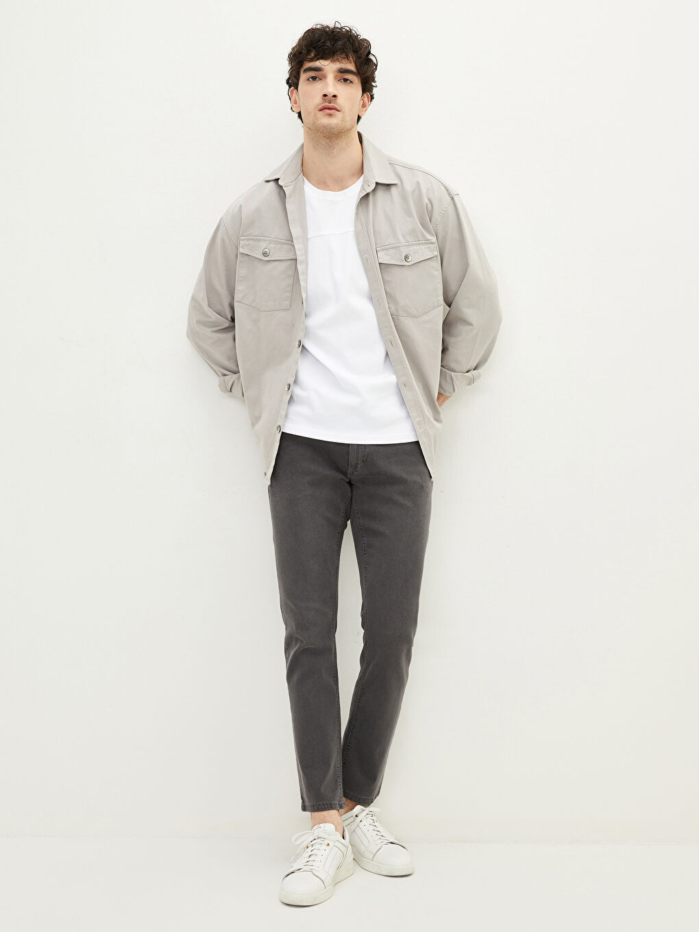 Gri 779 Regular Fit Erkek Jean Pantolon