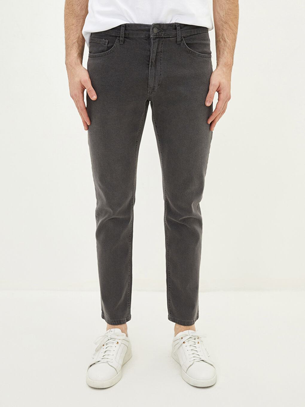 Gri 779 Regular Fit Erkek Jean Pantolon-3