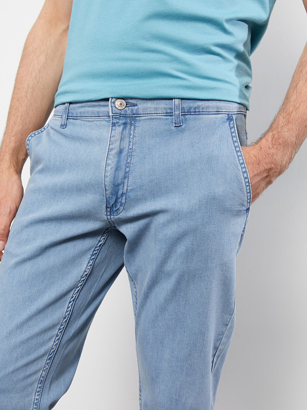 İndigo 880 Rahat Kalıp Jean Pantolon-4