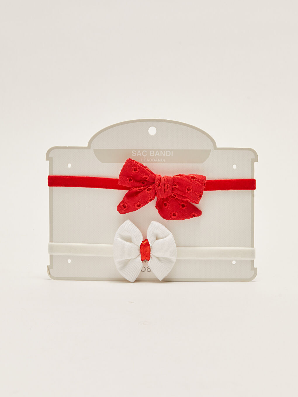 Bow Detail Baby Girls' Hairband 2 Pack