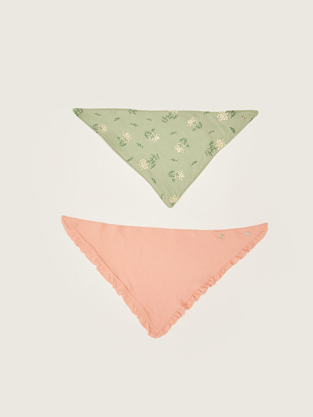 Printed Baby Girls' Bib 2 Pack-1