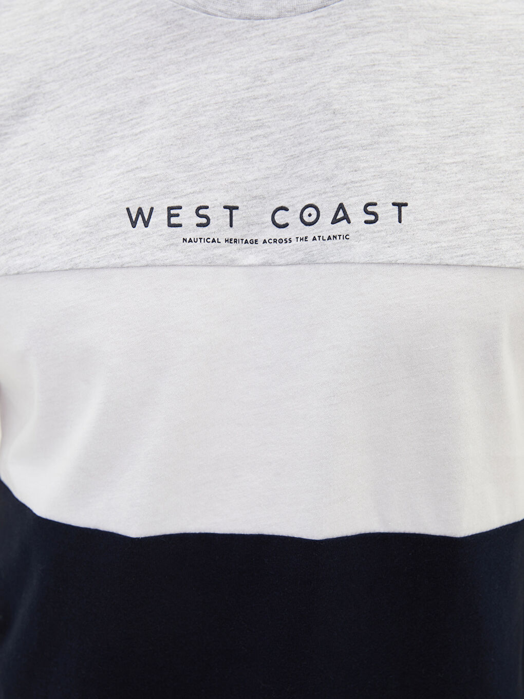 Crew Neck Short Sleeve Color Block Jersey Men's T-Shirt -S24699Z8-HRZ