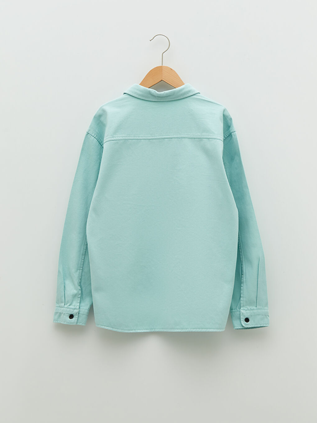 Osnovna Gabardinska Košulja s Dugim Rukavima za Dječake-1